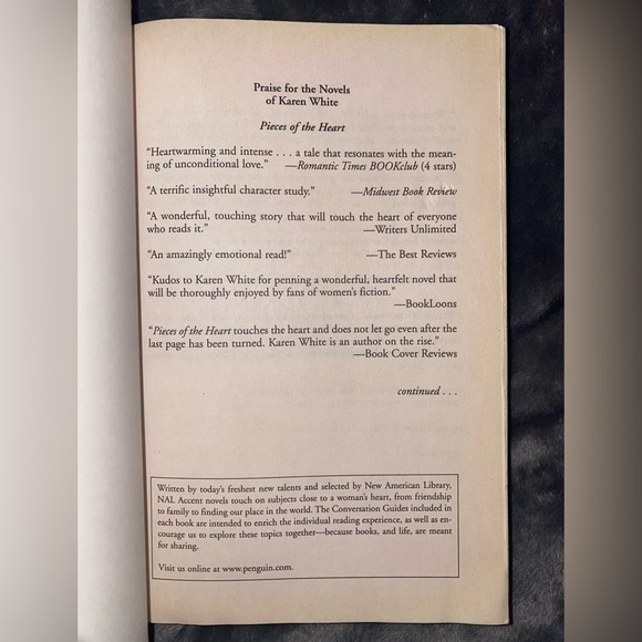 Learning to breathe Karen White Novel - Picture 3 of 3